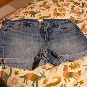 J. Crew Blue Denim Women Shorts